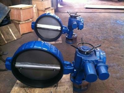 D971X电动软密封对夹蝶阀