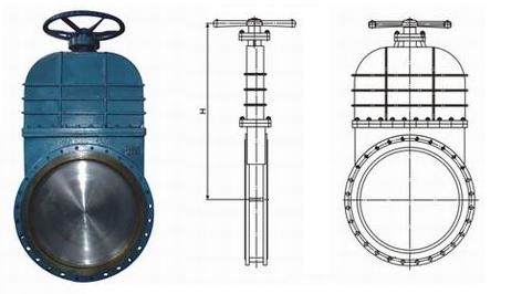 污水处理刀闸阀
